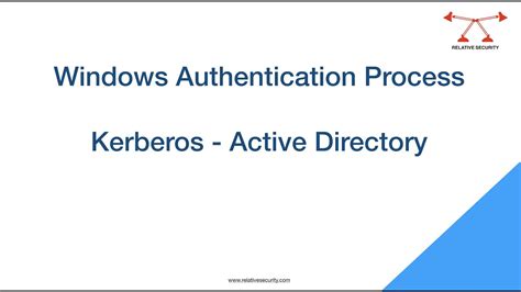 Provide strong Windows authentication 